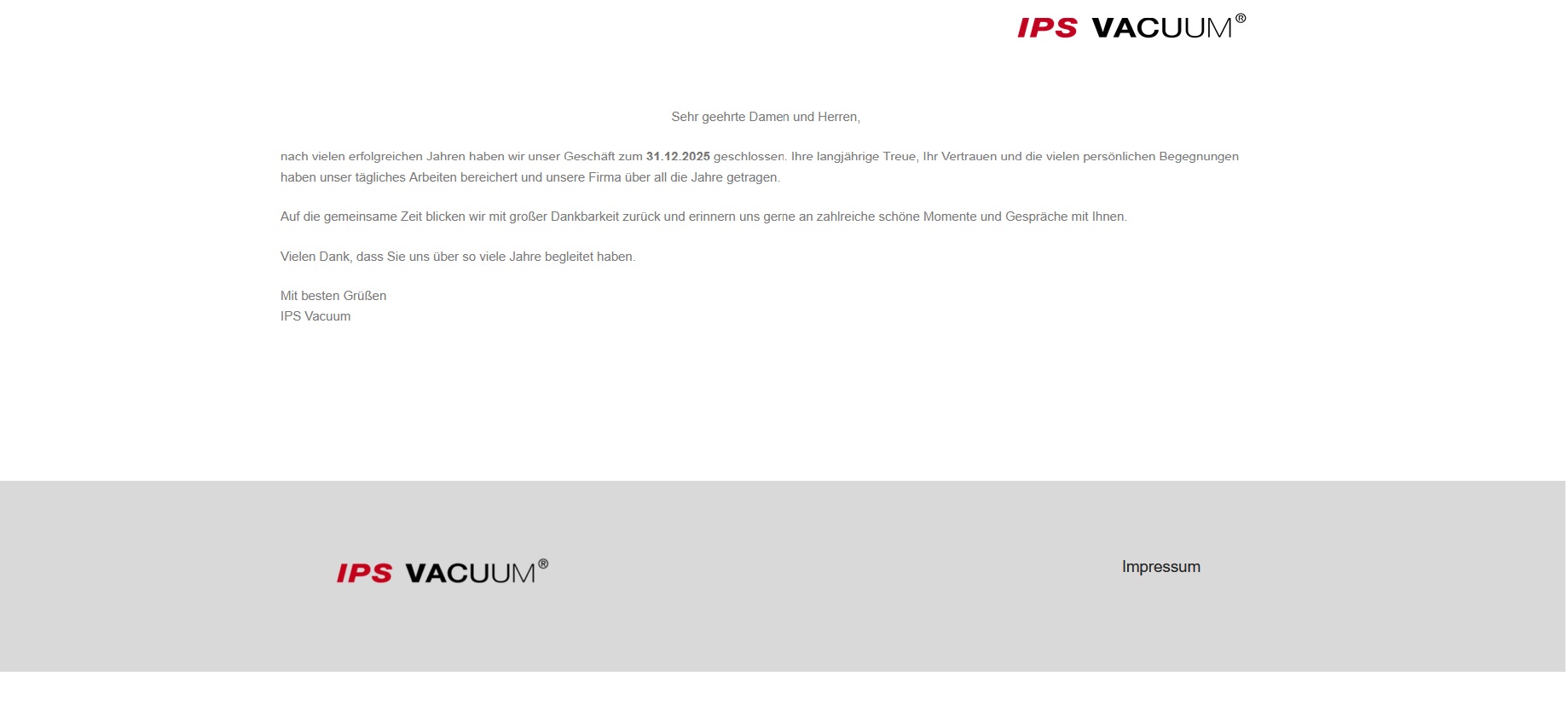 IPS-Vacuum